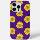Schattigee gele zonnebloem bloemige Moederdag Case-Mate iPhone Case (Achterkant)