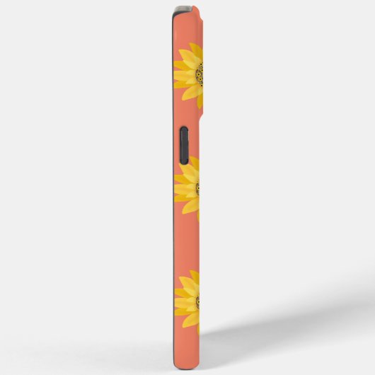 Schattigee gele zonnebloem bloemige Moederdag Case-Mate iPhone Case (Achterkant / Rechts)
