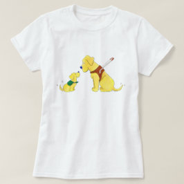Schattigee geleidehond en Puppy-in-Training Shirt