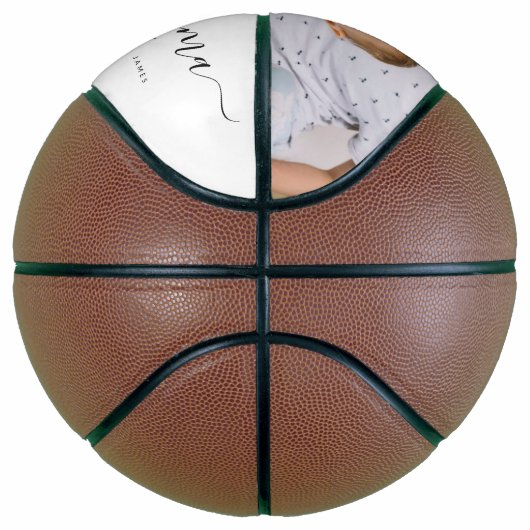 Schattigee Geliefde Mamma Moeder Moederdag Fotocol Basketbal (Rechts)