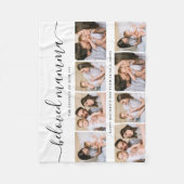 Schattigee Geliefde Mamma Moeder Moederdag Fotocol Fleece Deken (Voorkant)