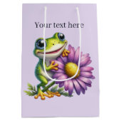 Schattigee geliefden feest aanpasbaar medium cadeauzakje (Achterkant)