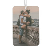 Schattigee geliefden paar Afbeelding eenvoudige li Luchtverfrisser (Achterkant)