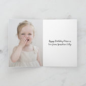 Schattigee Gelukkige 3e Verjaardag Kleindochter Sc Kaart (Binnen)