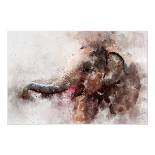 Schattigee, Gelukkige en Speelse Baby Aziatische O Foto Afdruk (Voorkant)