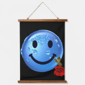 SCHATTIGEE GELUKKIGE MENSEN! HANGEND WANDKLEED (Voorkant)