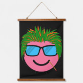 SCHATTIGEE GELUKKIGE MENSEN! HANGEND WANDKLEED (Voorkant 2)