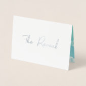 Schattigee Gender Reveal kaart (Voorkant)