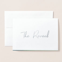 Schattigee Gender Reveal kaart