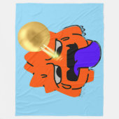 SCHATTIGEE GENIALE REUS! FLEECE DEKEN (Voorkant)