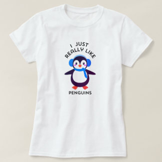 Schattigee gentoo pinguïn T T-shirt