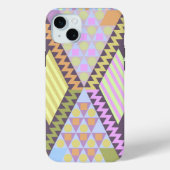 Schattigee geometrische patronen Case-Mate iPhone case (Achterkant)