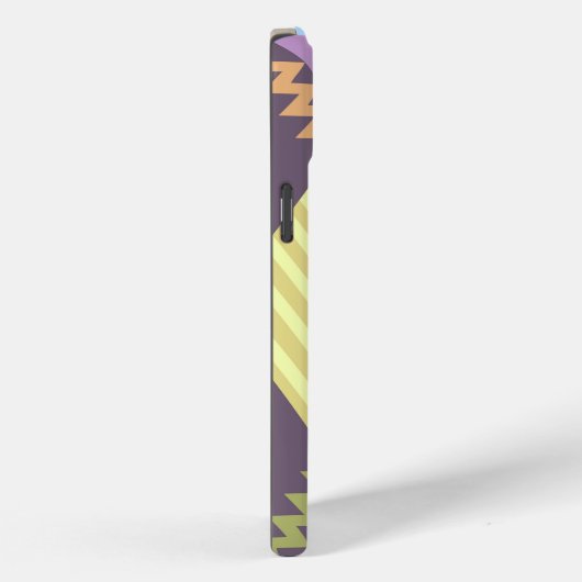 Schattigee geometrische patronen Case-Mate iPhone case (Achterkant / Rechts)