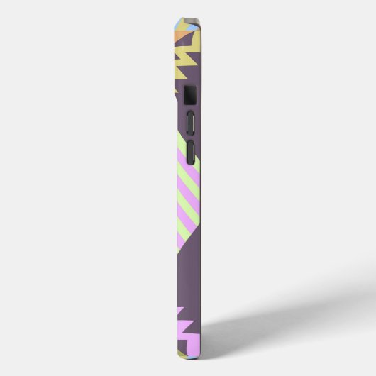 Schattigee geometrische patronen Case-Mate iPhone case (Achterkant / Links)