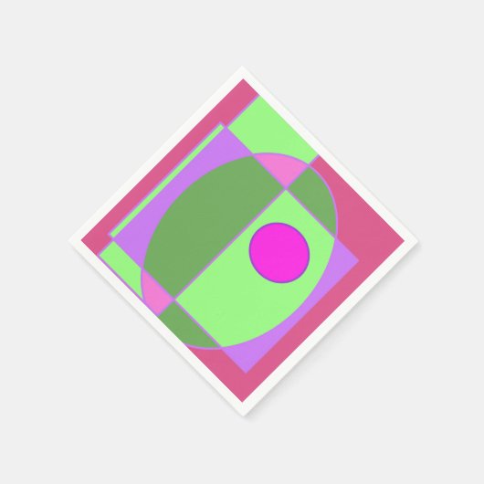 Schattigee geometrische Sherell Servet (Hoek)