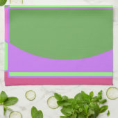 Schattigee geometrische Sherell Theedoek (Gevouwen)