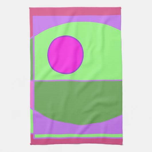 Schattigee geometrische Sherell Theedoek (Verticaal)