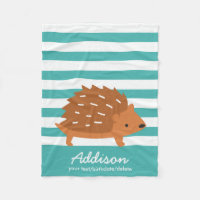 Schattigee Gepersonaliseerde Baby Egel Dier Gestre