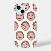 Schattigee gepersonaliseerde Baby Gezichtsfoto's W Case-Mate iPhone Case