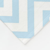 Schattigee gepersonaliseerde blauw grijs olifant C Fleece Deken (Hoek)