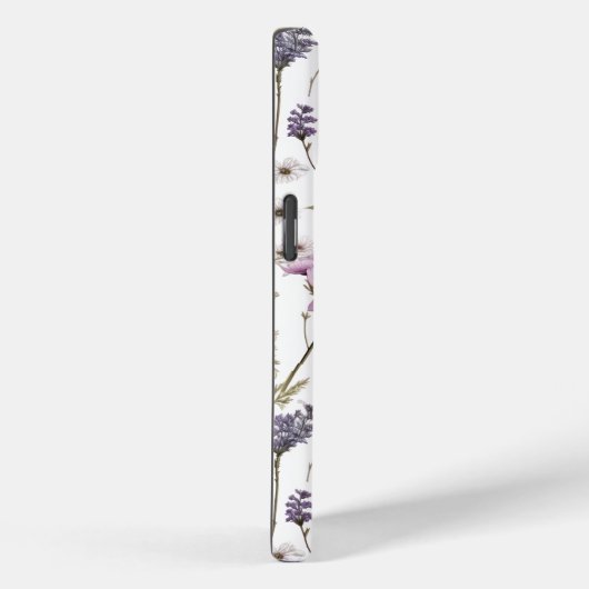 Schattigee gepersonaliseerde bloemen wilde bloem Case-Mate iPhone case (Achterkant / Rechts)
