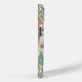 Schattigee gepersonaliseerde Boho Floral Wildflowe Case-Mate iPhone Case (Achterkant / Rechts)