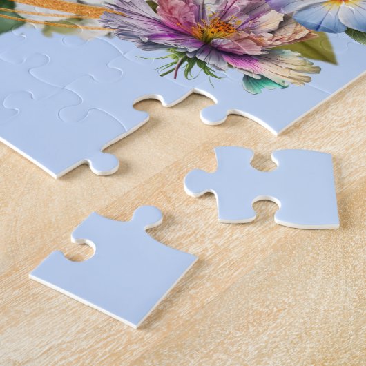 Schattigee gepersonaliseerde boxerhond legpuzzel (Zijkant)