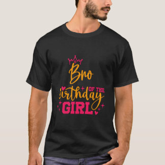 Schattigee gepersonaliseerde bro van de verjaardag t-shirt