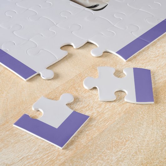 Schattigee gepersonaliseerde Dalmatische puzzel Legpuzzel (Zijkant)