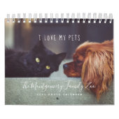 Schattigee Gepersonaliseerde Dierenliefhebbers 202 Kalender (Hoes)