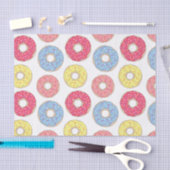 Schattigee gepersonaliseerde donut shop tissuepapier (Craft)