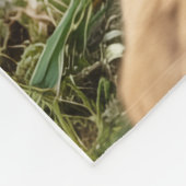 Schattigee gepersonaliseerde Duitse herder fleece (Hoek)