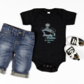 Schattigee gepersonaliseerde familie cruiseschip f t-shirt