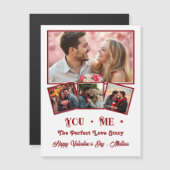 Schattigee gepersonaliseerde Foto Valentijnsdag ma (Voorkant / Achterkant)