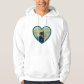 Schattigee Gepersonaliseerde Hond Wandelen Buddy H Hoodie (Voorkant)