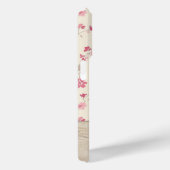 Schattigee gepersonaliseerde houten bloemenscript  Case-Mate iPhone case (Achterkant / Rechts)