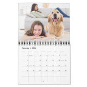 Schattigee Gepersonaliseerde Huisdierenliefhebbers Kalender (Feb 2026)