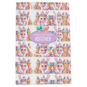 Schattigee gepersonaliseerde IcePop Zomer Verjaard Medium Cadeauzakje (Voorkant)