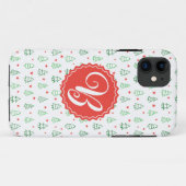 Schattigee gepersonaliseerde kerstboom Case-Mate iPhone case (Achterkant (horizontaal))