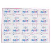 Schattigee gepersonaliseerde Kinder Doodle Worm Dr Groot Cadeauzakje (Achterkant)