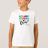 Schattigee, GEPERSONALISEERDE kinder kleuterschool T-shirt (Voorkant)