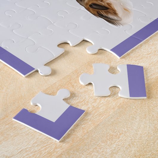 Schattigee gepersonaliseerde Maltese puzzel Legpuzzel (Zijkant)