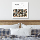 Schattigee gepersonaliseerde Moederdag familie fot Canvas Afdruk (Insitu (Slaapkamer))