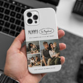 Schattigee gepersonaliseerde Moederdag familie fot Case-Mate iPhone Case