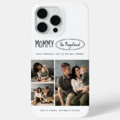 Schattigee gepersonaliseerde Moederdag familie fot Case-Mate iPhone Case (Achterkant)