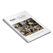 Schattigee gepersonaliseerde Moederdag familie fot Notitieboek (Rechterzijde)