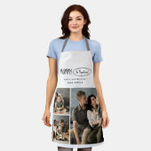 Schattigee gepersonaliseerde Moederdag familie fot Schort (Gedragen)