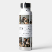 Schattigee gepersonaliseerde Moederdag familie fot Waterfles (Links)