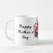 Schattigee gepersonaliseerde Moederdag-offerte/Koe Koffiemok (Links)