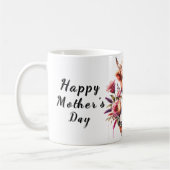 Schattigee gepersonaliseerde Moederdag-offerte/Koe Koffiemok (Links)